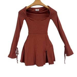 bandeau structured tulip mini dress Harmonia Halterneck Structured Tulip Mini Dress in Ivory